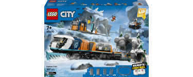 Amazon: LEGO® City Le Train Express des explorateurs en Arctique (60470) à 119,99€ (au lieu de 147,30€)