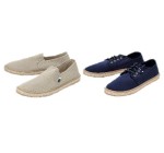LIDL: ESMARA MEN Chaussures en toile homme à 4,99€ (au lieu de 9,99€)