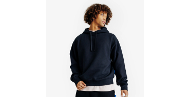 Decathlon: Sweat à capuche oversize homme Elementals noir à 29,99€ (au lieu de 44,99€)