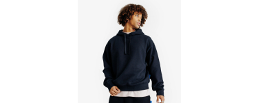 Decathlon: Sweat à capuche oversize homme Elementals noir à 29,99€ (au lieu de 44,99€)