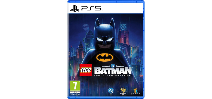 Amazon: Lego Batman L'Héritage du Chevalier Noir (PS5) à 39,65€ (au lieu de 69,99€)