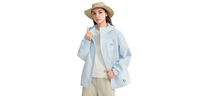 JoyBuy: PELLIOT Veste de randonnée femme - Coupe-vent, imperméable, oléofuge à 79,90€ (au lieu de 179,91€)