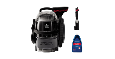 Amazon: Nettoyeur Bissell SpotClean Auto Pro Select et Tapis 3730N à 130,66€ (au lieu de 151,31€)