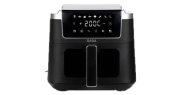 Conforama: Friteuse airfryer SABA AF-9L-NR-26 - 9L, fenêtre de visualisation à 49,99€ (au lieu de 69,99€)