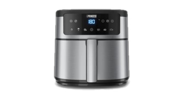 Conforama: Friteuse airfryer PRINCESS 01.182463.01.001 - 6L, 6 programmes, écran tactile à 49,99€