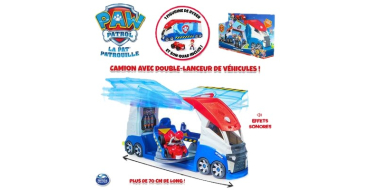 Cdiscount: SPIN MASTER Camion Pat' Patrouilleur 3.0 La Pat' Patrouille à 41,39€ (au lieu de 45,99€)