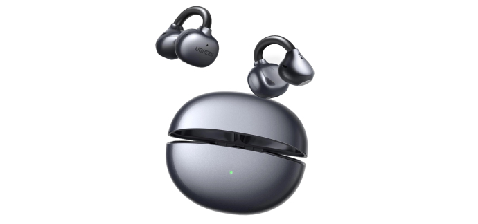 Amazon: Écouteurs Bluetooth Ugreen Clipbuds - Oreillette ouverte, ENC, 30h à 20,99€ (au lieu de 25€)
