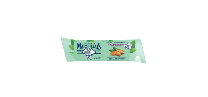 Amazon: Recharge Crème Lavante Mains Le Petit Marseillais - 250 ml, Lait d'Amande Douce à 0,77€ (via abonnem