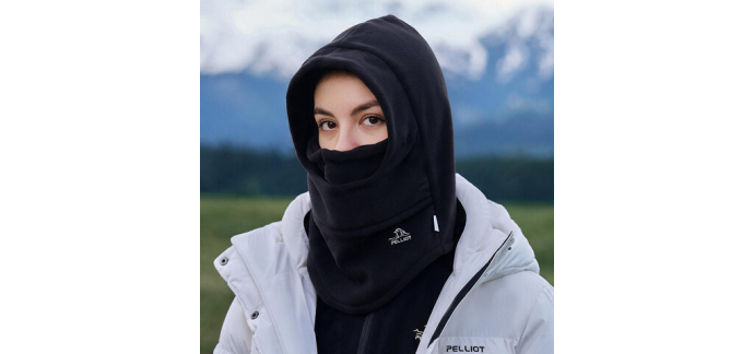 JoyBuy: PELLIOT Cagoule coupe-vent - Masque visage hiver, chapeau écharpe couvre-visage à 13,99€