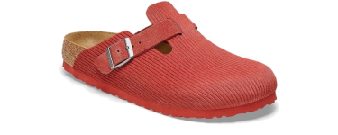 Kickz: Birkenstock Boston VL Corduroy Sienna Reds à 44,99€ (au lieu de 149,95€)