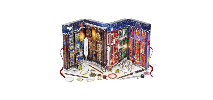 Amazon: Calendrier de l'Avent Harry Potter Chemin de Traverse - 24 Objets à 33,74€ (au lieu de 91,70€)