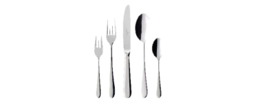LIDL: VILLEROY & BOCH Ménagère Oscar 30 pièces - Inox à 79,99€ (au lieu de 174,99€)