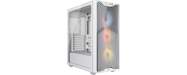 Amazon: Boitier PC Corsair 3200D RS ARGB - Moyen Tour, 3 Ventilateurs RS120 ARGB, Compatible Radiateur 360mm