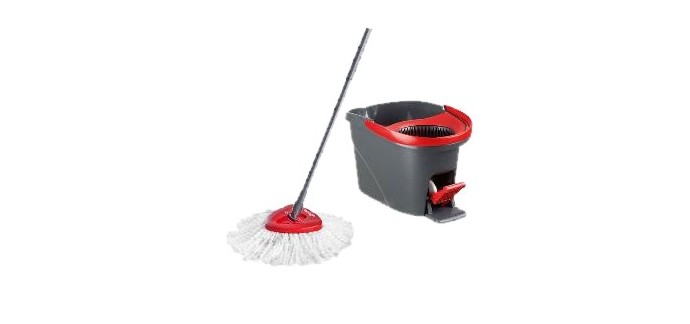 LIDL: VILEDA Serpillère et seau-essoreur Easy Wring & Clean à 19,99€ (au lieu de 29,99€)