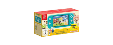 Amazon: Pack Nintendo Switch Lite Turquoise + Tomodachi Life (Switch) à 219,99€ (au lieu de 259,99€)