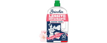 Amazon: Lessive liquide Jacques Briochin au Savon Noir, Parfum Floral, 50 lavages à 7,06€ (au lieu de 11,10€
