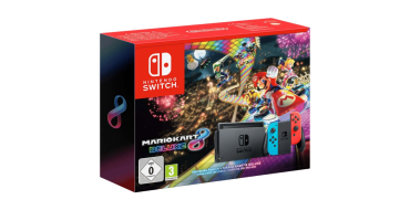 Amazon: Nintendo Switch avec Mario Kart 8 Deluxe (Switch) à 199,99€ (au lieu de 299,99€)