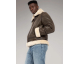 Amazon: Veste Bombardier Schott en Mouton Retourné Café - Taille L à 291,80€ (au lieu de 566,35€)