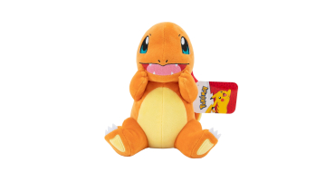 Amazon: Peluche Pokémon Salameche - 20,3 cm, Ultra Douce, Officielle à 12,99€ (au lieu de 17,06€)