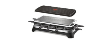 Conforama: Appareil à raclette TEFAL RE45A812 - 10 parts, 3 en 1 à 99,99€ (au lieu de 124,99€)