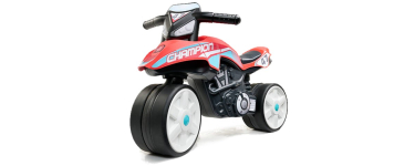 JoyBuy: Falk Draisienne Moto - Roues silencieuses, Rouge, Dès 2 ans à 29,99€ (au lieu de 49,99€)