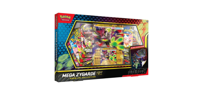 Amazon: Coffret Collection Premium Méga-Zygarde Ex (JCC Pokémon) à 49,99€ (au lieu de 59,90€)