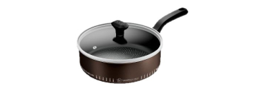 LIDL: TEFAL Sauteuse Light Cook Ø 24 cm - Induction, revêtement Titanium à 23,99€ (au lieu de 44,99€)