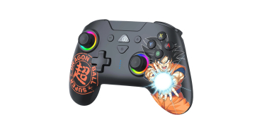 Amazon: Manette sans fil Subsonic - Dragon Ball Super Goku pour Switch 2/Switch à 23,99€ (au lieu de 29,36€)